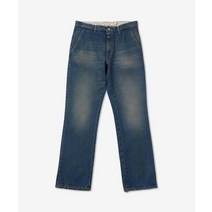 국내 정품 엠엠식스 MM6 메종마르지엘라 MAISON MARGIELA 남성 데님 팬츠 - 그린 캐스트 / S62KB0120S30589971
