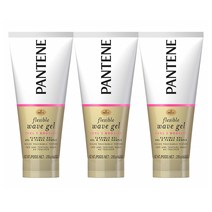 팬틴 헤어젤 웨이브 193ml 3팩 Pantene Hair Gel Flexible Wave Pro-V 6.8 fl oz