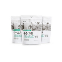 순수크린 과탄산소다 5kg 1등급원료사용 인증 산소계표백제, 3개
