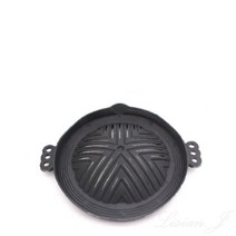 양갈비 무쇠불판 280MM 삼겹살불판 구이팬 숯불화로