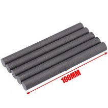 99.99% 흑연 막대 블랙 전극 Mayitr 탄소 실린더 바 산업 도구 100mm x 5 개, 한개옵션0