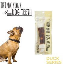 THINK TOUR DOG 소고기 연어 오리 치킨 딩고 우유껌, 1개, 오리 딩고 우유껌 1p