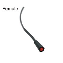 전기자전거기본 커넥터 방수 핀 자전거용 디스플레이 선택적인 케이블 암, [03] 2Pin Female
