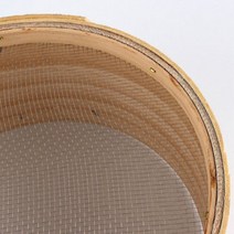 지름 41cm 중형 국산 나무체 망간격 3mm 얼기미 얼레미 얼맹이 얼개미 얼금이 얼금체