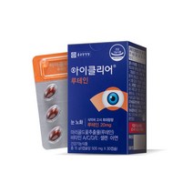 종근당건강 아이클리어 눈사랑 루테인, 30정, 8개
