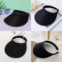 SC 블랙 와이드 썬캡 와이드선캡 썬캡모자