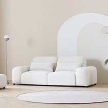 한샘몰pick 까사루이 셀렉트 아쿠아텍스 패브릭 소파 3인용 6colors, 유니크, 로즈 핑크(J)