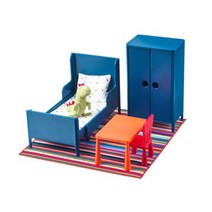이케아 HUSET 인형가구 침실 70292260 인형놀이 미니어처가구