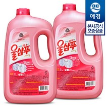 애경 울샴푸 오리지널 용기 3L x2개, 단품없음