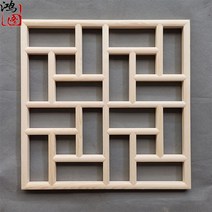 한옥인테리어소품 한옥창문 전통창살 원목문살 창호 동양풍인테리어 화격칸, A-04  50*50CM