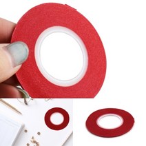 ★LUCKY♡ 적색 1.5MM 라인테이프 미술용라인테이프레드 공예용라인테이프레드 라인테이프빨강