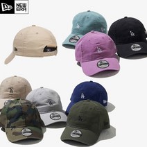 뉴에라 940 MLB 워시드 미니로고 LA 다저스 볼캡 모음 12836206 12836208 12836207