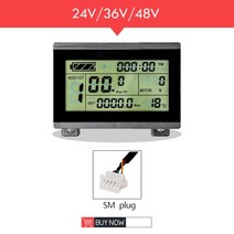 전기자전거 개조 키트 배터리 모터 브레이크 휠 전동 허브 변환 바팡 kt ebike kunteng lcd3 lcd5 lcd8h display 24v 36v 48v 제어 106, lcd3 sm 플러그 72v