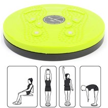 힘찬쇼핑_ 홈트 홈짐 허리 돌리기 스트레칭 원판 발판 스테퍼 운동 기구 도구 휴대용, 기본