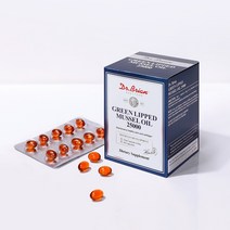 닥터브라이언 뉴질랜드 초록입홍합오일 25000(60캡슐)(2개월분)/ 그린머슬, 1통