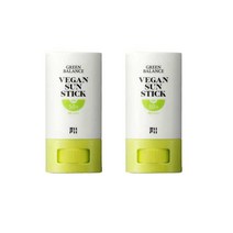 순한 유기자차 크림 썬스틱 제주 삼백초 어성초 알로에베라 비건 발효, 20g, 2개