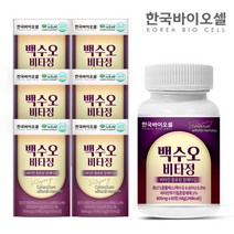 한국바이오셀 백수오 비타정 6통(360정) 12개월분, 단품, 단품