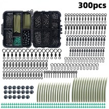 낚시용품 물고기 도구 장비300-420 개상자 잉어 낚시 태클 키트 보일리 미끼 나사, 300개