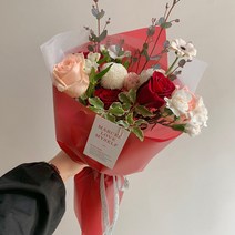 부산꽃배달 크리스마스선물 서면꽃집 연말파티 레드꽃다발, 사상구/남구/중구