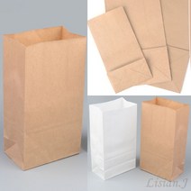 각대봉투 크라프트각대봉투 튀김봉투 호두과자봉지, 대 브라운