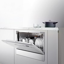 식기세척기 미니식기세척기 가정용식기세척기 Midea Wahin 지능형 식기 세척기 6 세트 조리대 내장 에너지 절약 빠른 세척 살균, [01] H3602D, [04] AU