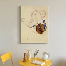 더 아트 컴퍼니 에곤쉴레 감성인테리어 명화그림 22종, 8. ES-엎드린 여자