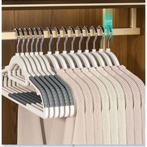 논슬립 고급 명품 니트 반팔 정장 티셔츠 미끄럼방지 고리회전 매장 옷가게 옷걸이 5개