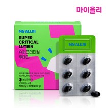 마이올리 슈퍼크리티컬 루테인 30g, 1개, 60정