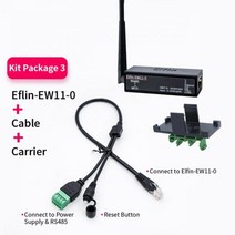 EW11 EW11A RS485 WIFI ModbusTCP 직렬 RJ45 변환기 임베디드 웹 서버 포함, kit 6
