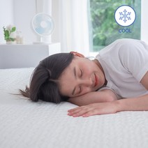 생활백서 냉감 라텍스 아이스 쿨매트 자가쿨링토퍼, 싱글세트