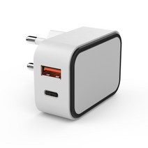 NEXT PD3.0 USB C타입 듀얼 고속충전기 어댑터 QTC613