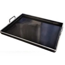 업소용 대형 철판 닭갈비팬 떡볶이판 사각 불판 그릴, B.35x35cm두께6mm내부높이3cm