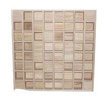 해외 HIFI 홈 시어터 원목 QRD 음향판 사운드 디퓨져 8종, 1.6라인 60X60X7