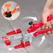 타일 시공 평탄클립 레벨링 수평 간격 높이조절기, E268 수평레벨링