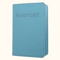 SOCEAN PU 가죽 여권 지갑 패스포트 커버 스카이 티켓지갑 여권수첩 패스포트백 항공권케이스 소형사각파우치 비자통행권 패스포드백 신분증카바 PVC카드지갑