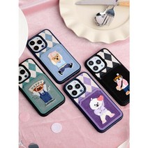 디자인스킨 [디자인스킨]갤럭시 코듀로이 자수 카드 포켓 파티 케이스, 선택완료, 그린-비코/20