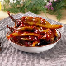 강경재성젓갈 고추무침 장아찌 국내가공, 고추무침 800g(1개)