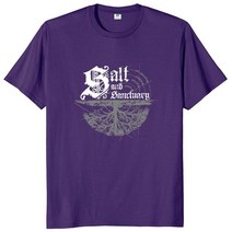 Kaus Garam dan Pengorbanan 2022 Klasik 게임 비디오 RPG Baru Atasan Penggemar Petualangan Aksi 100% K, 07 4XL, 06 Purple