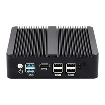 XCY-미니 PC 인텔 셀러론 J4125 쿼드코어 4x LAN 2.5G i225V NIC 소프트웨어 라우터 방화벽 VPN NAS 서버, 01 intel Celeron J4125, 02 4GB RAM 32GB SSD
