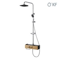 선반형해바라기샤워기 KFB-12000 블랙골드 수도꼭지 세면기 인테리어수전 주방수전 샤워수전