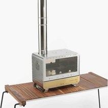 펠릿난로 팰릿난로 펠렛 캠핑 난로 장작난로, 창 그릴이 없는 Desktop Master(내화성 2피