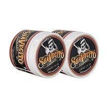 수아베시토 Suavecito 포마드 Firme 클레이 4 oz 2 팩 - 스트롱 홀드 헤어 클레이 For 맨 - Low 샤인 매트 헤어 클레이 포마드 For 내추럴 텍스쳐 헤어스타