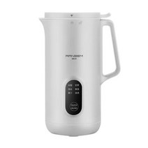 죽 제조기 죽만는드기계 죽만들기 샤오미다기능 아침 식사 기계 350ml 전기 두유 메이커 스마트 쥬서 블렌더 콩 우유 필터 없음, White+미국+220V