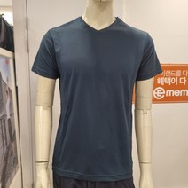 르까프 [온라인 인기상품] 실내외 활동에 착용하기 실용적인 남성 여름 V넥 반팔티셔츠 1222TR211