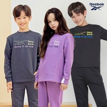 REEBOK 리복키즈 스마일 기모 이지웨어 2종세트 택1 170사이즈까지 기모트랙수트세트
