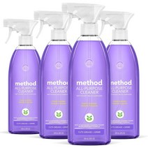 메소드 다목적 클리너 스프레이 프렌치 라벤더 828ml 4팩 미국 Method All Purpose Cleaner Spray 세정제