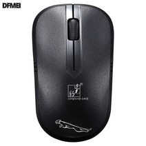 DFMEI 101B 무선 마우스 USB 노트북 무선 마우스, 01 공식 표준 분배, 블랙