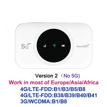 인터넷 라우터 와이파이 4g wifi lte 무선 미니 모바일 wifi 휴대용 포켓, 버전 2