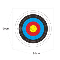 현수막 양궁과녁현수막 타켓 8-2-45 현수막제작, 1개, 1m27cmx1m27cm고리(끈없음)