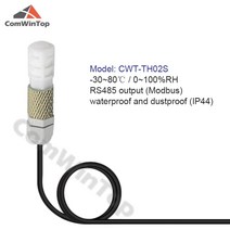 자기온습도기록계 온습도 기록용지 기록지 RS485 Modbus 방수 온도 습도 센서 프로브 845EA 5, 03 CWT-TH02S